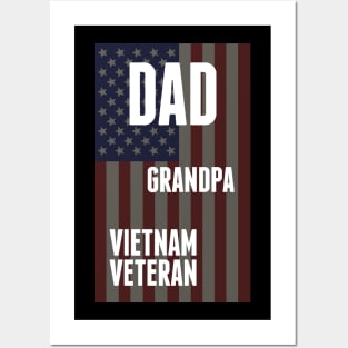 Dad, Grandpa, Vietnam Veteran Posters and Art